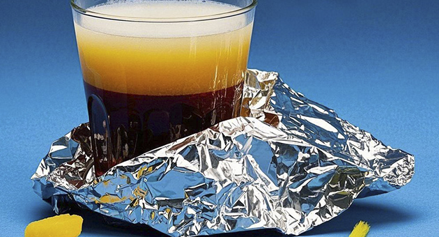 What Develops When Aluminum Foil is Mixed with KOH?